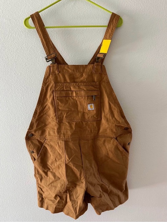 Carhartt Pants - Carhartt Brown W’s Short Overalls